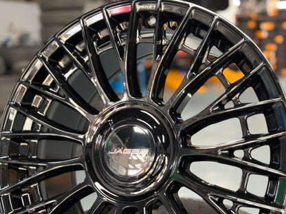 New 20x9 ET35 Lenso Apollo (4 wheel) 5x108 Gloss Black