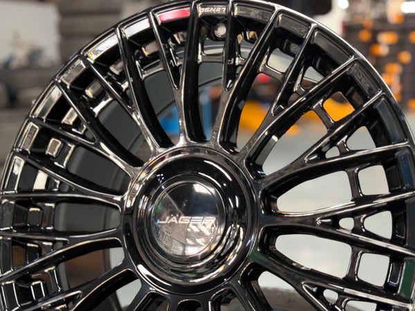 New 20x9 ET35 Lenso Apollo (4 wheel) 5x108 Gloss Black