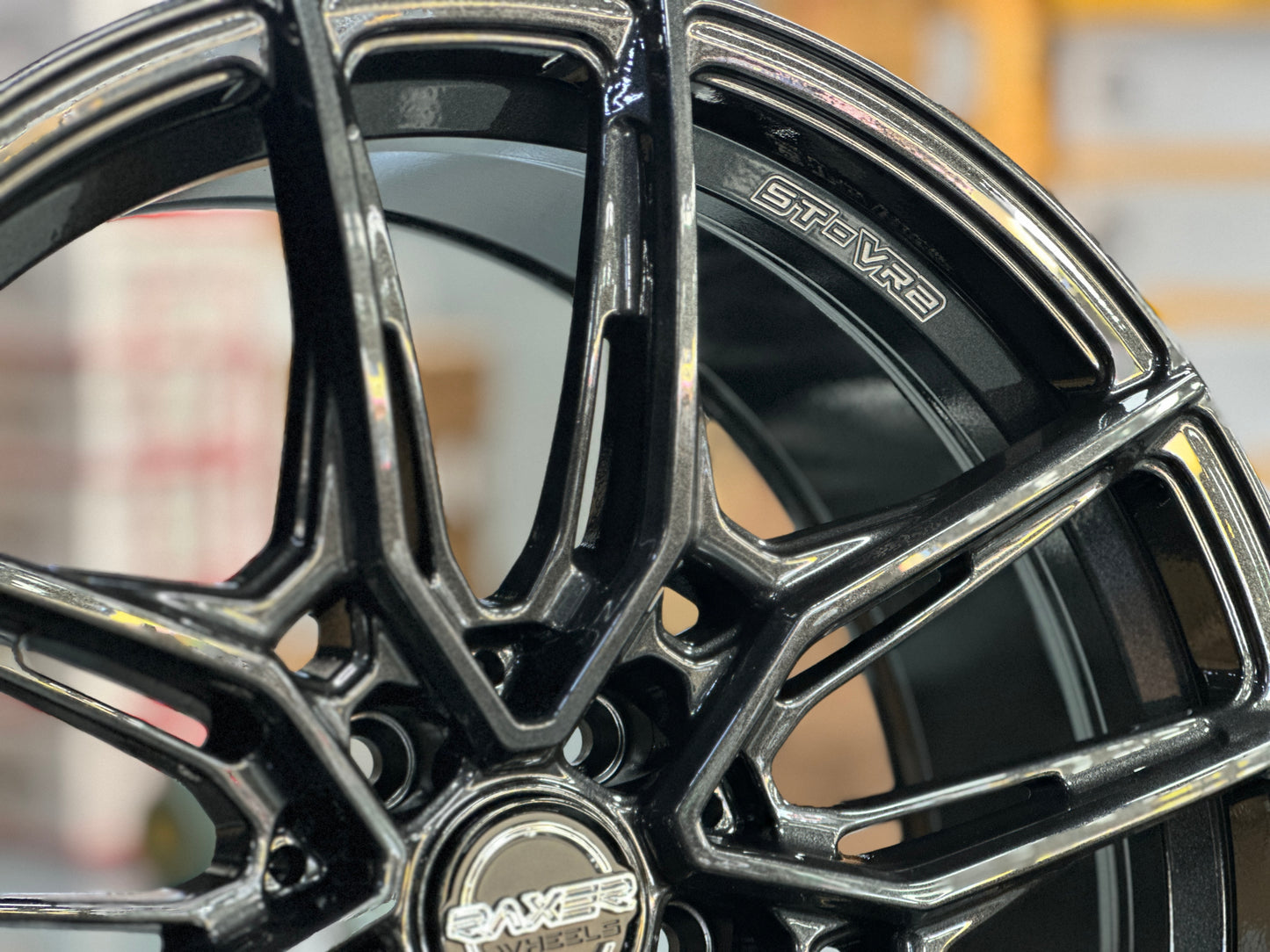 New 20 inch 20x8.5 ET35 Raxer STVR2 Flow Formed rim 5x108 (4 Wheels)
