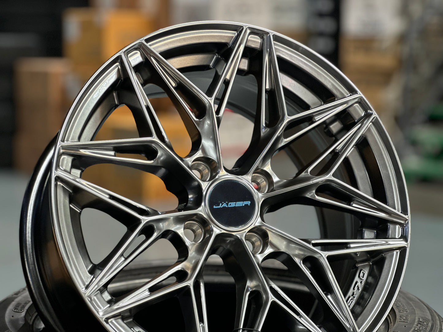 NEW 15X7 ET35 Lenso Buck Rim Hyper Black 4X100