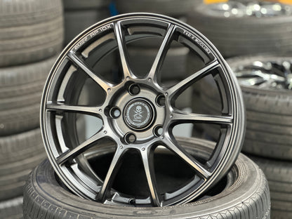 NEW 16X7 ET42 Raxer RP10X Flow Formed Rim Dark Graphite 5X114.3