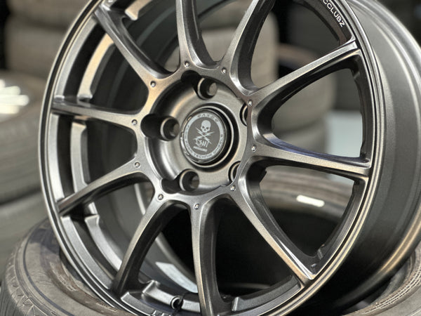 NEW 16X7 ET42 Raxer RP10X Flow Formed Rim Dark Graphite 5X114.3