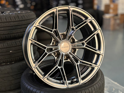 New 18x9 ET0 Lenso VT5 6x139.7 Hyper Black