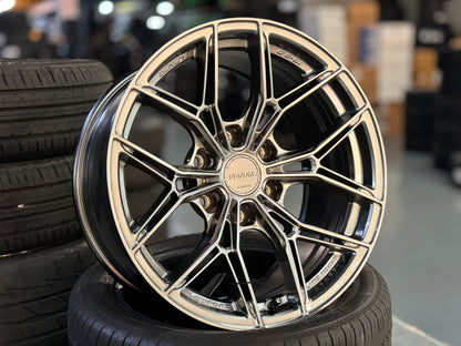 New 18x9 ET0 Lenso VT5 6x139.7 Hyper Black