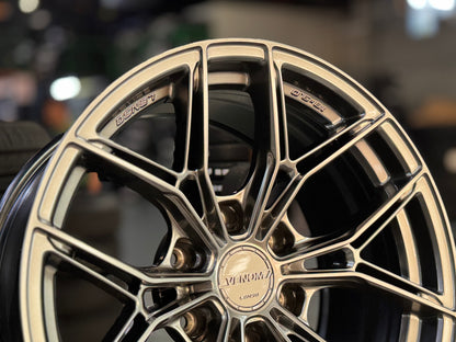 New 18x9 ET0 Lenso VT5 6x139.7 Hyper Black