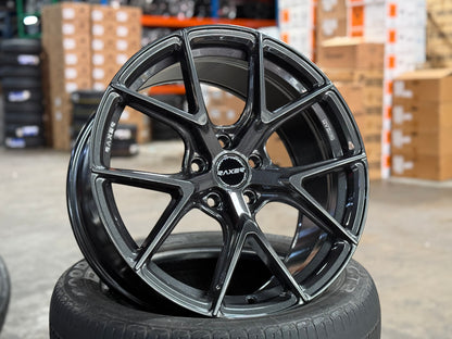 NEW 18X8.5 ET42 Raxer RTX02 Rim (4 wheel) Dark Graphite 5X112
