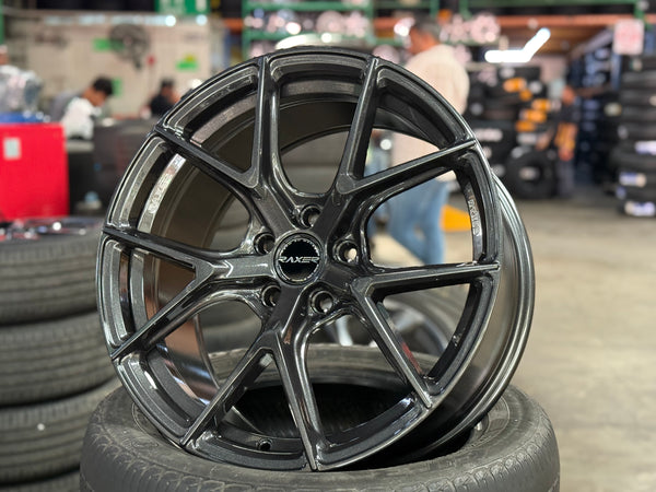 New 18X8.5 ET42 Raxer RTX02 Rim (4 wheel) Dark Graphite 5X114.3