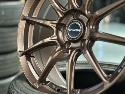 New 17X7.5 ET40 Raxer VOX10 (4 wheel) 5X114.3 Bronze
