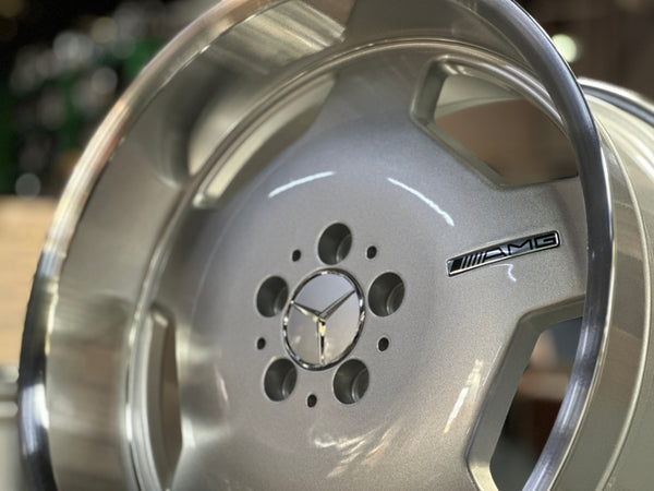 New 19x8.5 ET35 19x9.5 ET35 Tyrim Mercedes Monoblock (4 wheels) Silver 5X112
