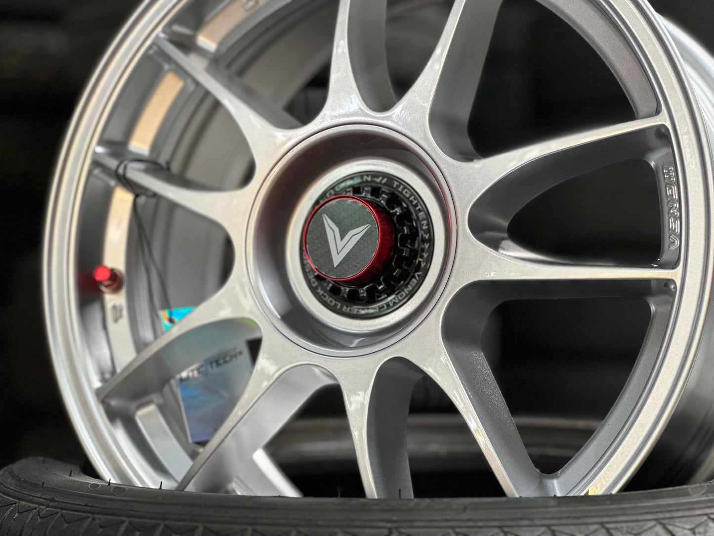 New 16x7 ET35 Lenso VNK Rim (4 wheel) Silver 5x100