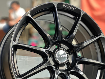 NEW 17X7.5 ET40 Raxer VOX10 (4 wheel) 5X100 Matte Black