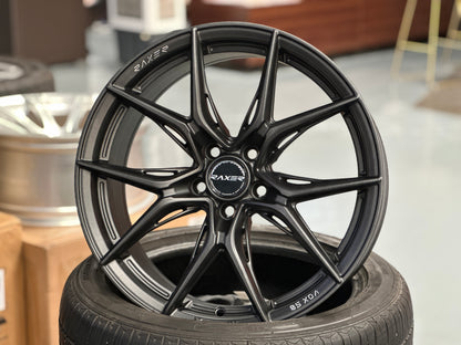 NEW 17X7.5 ET40 Raxer VOX50 (4 wheel) 5X100 Dark Graphite