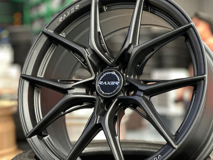 NEW 17X7.5 ET40 Raxer VOX50 (4 wheel) 5X100 Dark Graphite