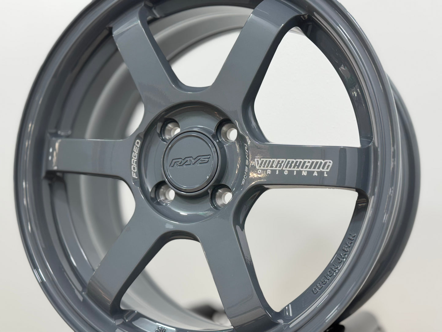New 16X7 ET40 AOW Flow Formed TE37 Sonic Rim (4 wheel) Arm Grey (WE) 4X100