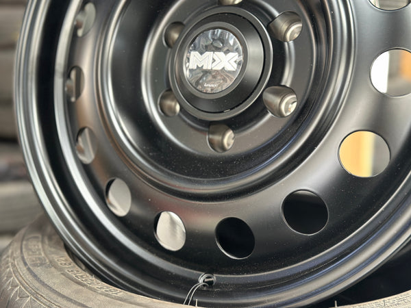 NEW 17X8.5 ET27 Lenso MX LandKing (4 wheel) 6X139.7 Satin Black