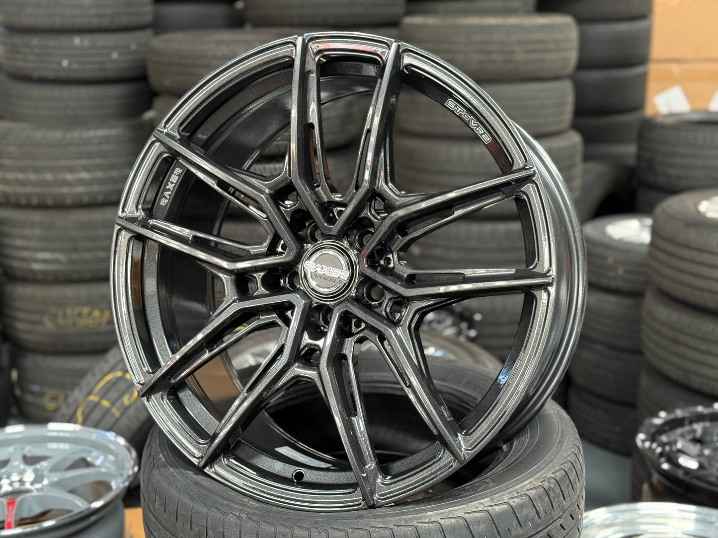 New 20x8.5 ET35 Raxer ST-VR2 (4 wheel) 5x108 PDG