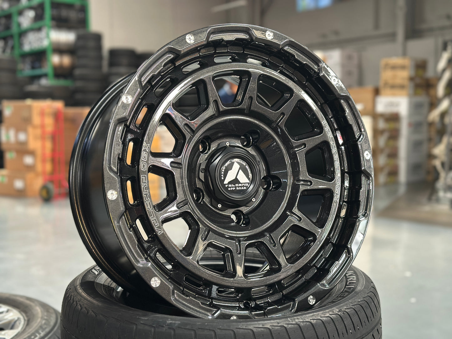 NEW 18X9 ET20 Raxer OGX 5X150 (4 wheel) Dark Graphite