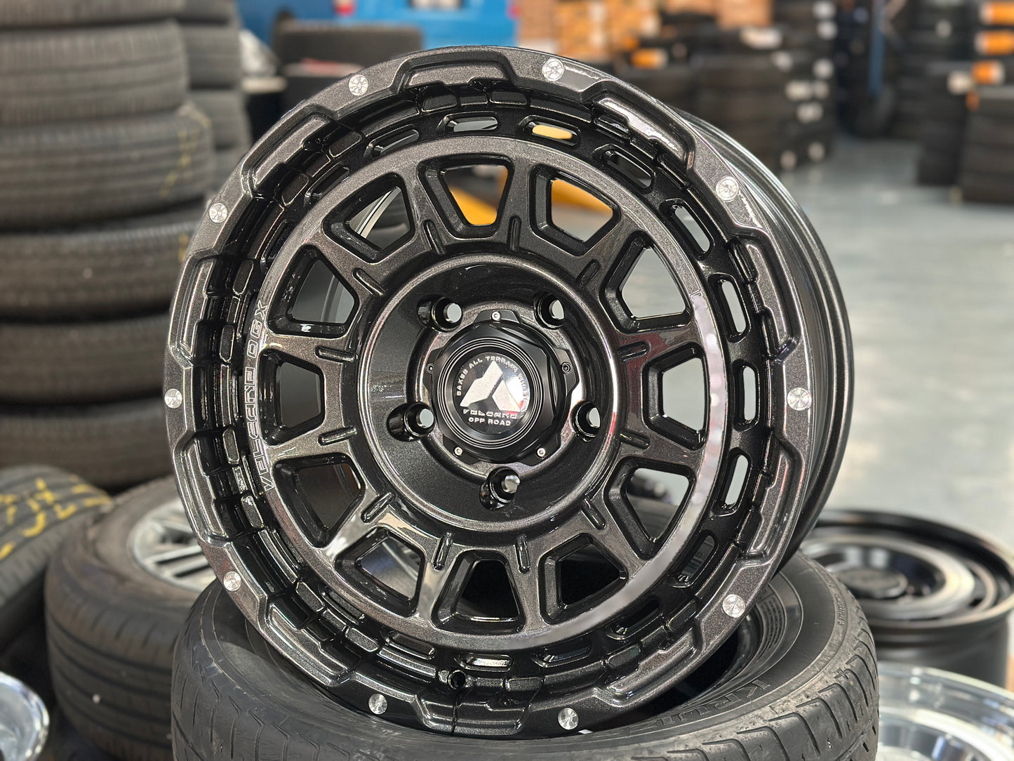 NEW 18X9 ET20 Raxer OGX 5X150 (4 wheel) Dark Graphite