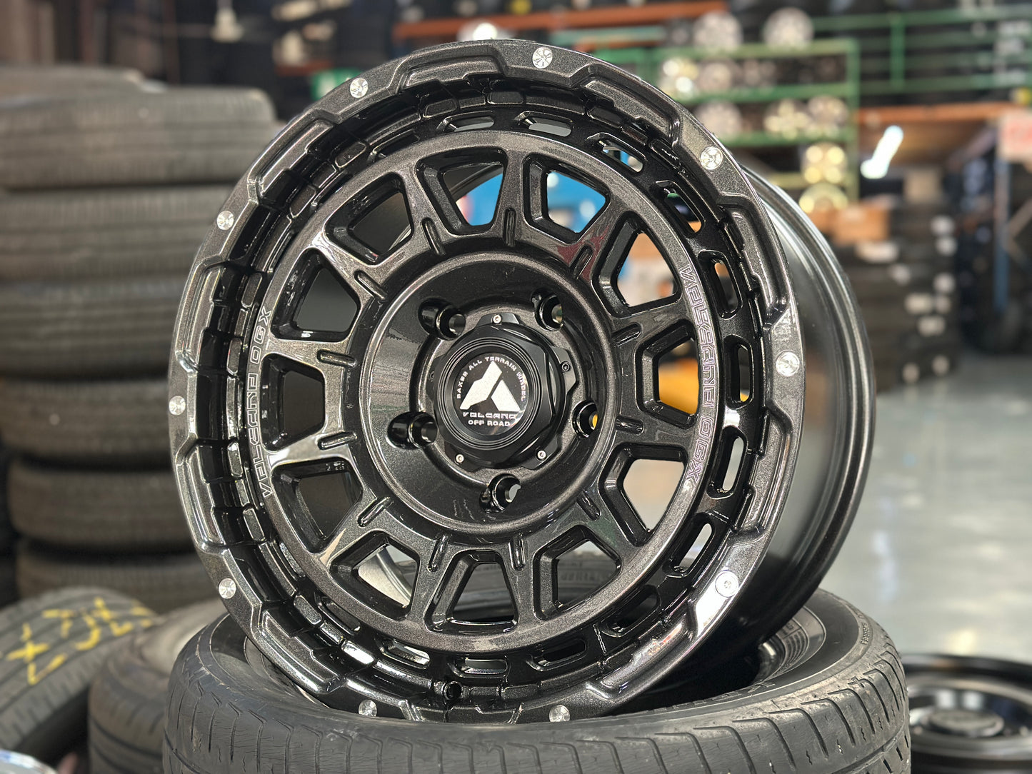 NEW 18X9 ET20 Raxer OGX 5X150 (4 wheel) Dark Graphite