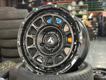 NEW 18X9 ET20 Raxer OGX 5X150 (4 wheel) Dark Graphite