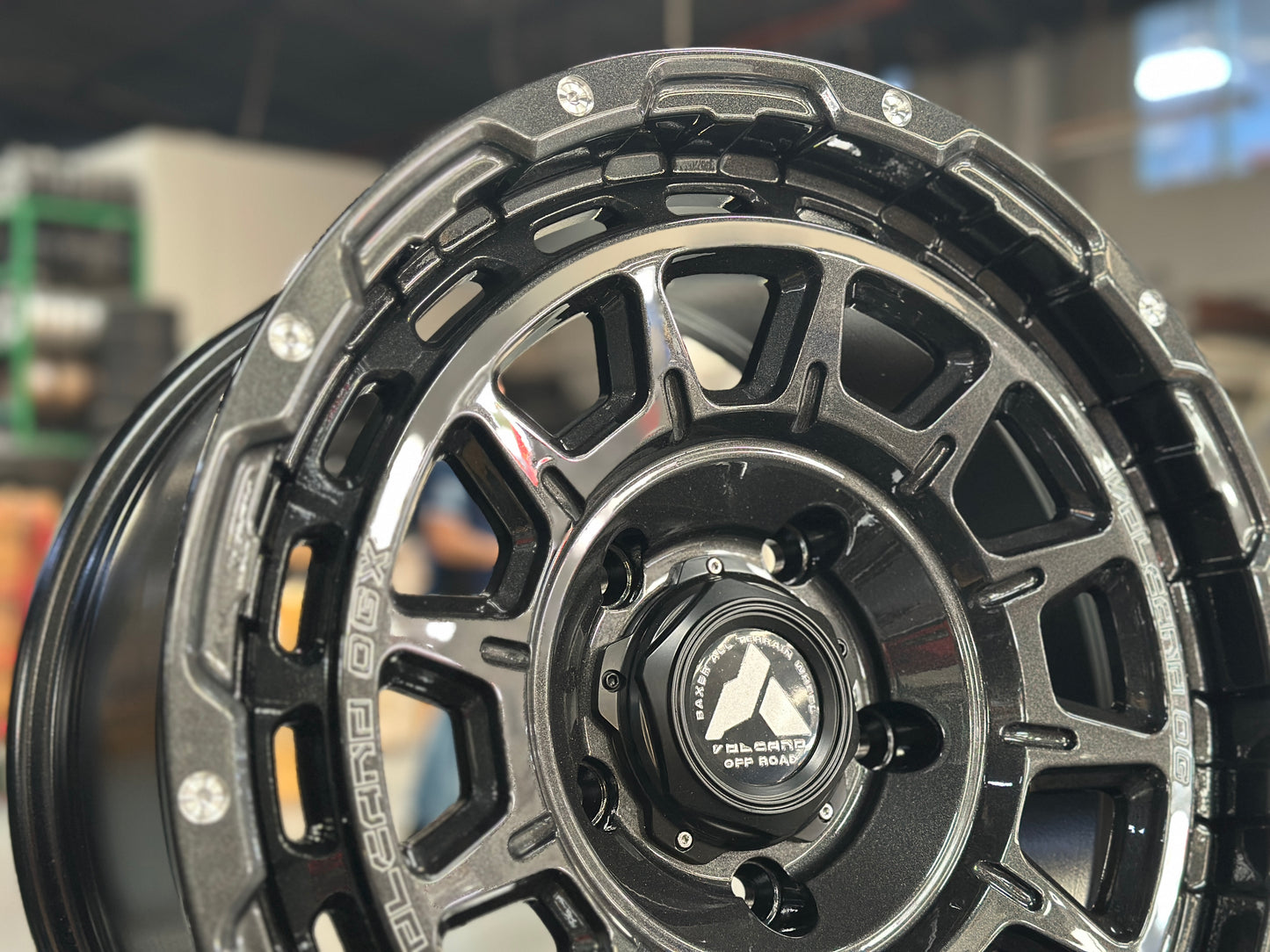 NEW 18X9 ET20 Raxer OGX 5X150 (4 wheel) Dark Graphite