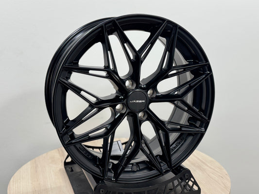 New 17x7 ET35 Lenso Buck (4 wheel) 4x100 Satin Black