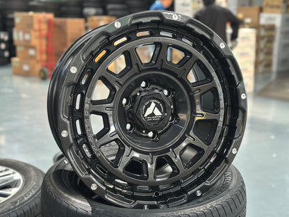 NEW 18X9 ET20 Raxer OGX 6X139.7 (4 wheel) Dark Graphite