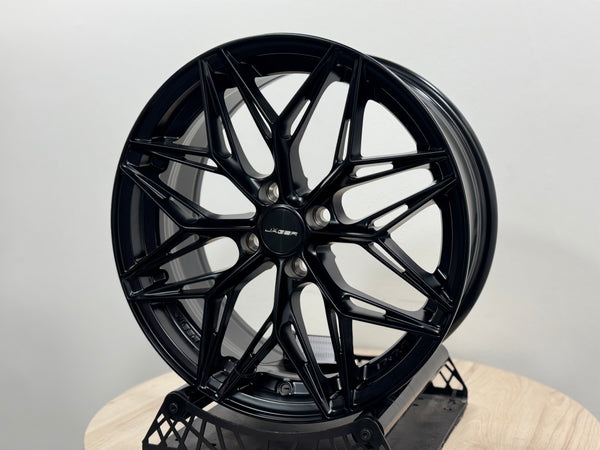 New 17x7 ET35 Lenso Buck (4 wheel) 4x100 Satin Black