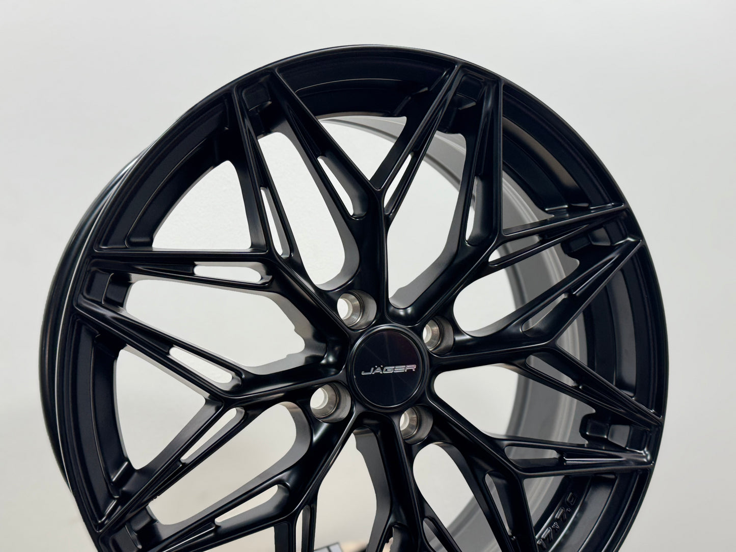 New 17x7 ET35 Lenso Buck (4 wheel) 4x100 Satin Black