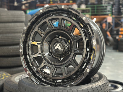 NEW 18X9 ET20 Raxer OGX 6X139.7 (4 wheel) Dark Graphite