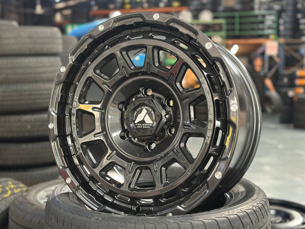 NEW 18X9 ET20 Raxer OGX 6X139.7 (4 wheel) Dark Graphite