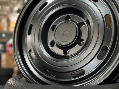 New 17X8.5 ET20 Lenso Duty Rim (4 wheel) Matt Black 6X139.7