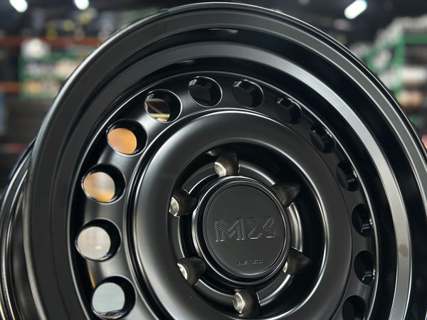 NEW 16X8 ET0 Lenso Jungle (4 wheel) 6X139.7 Satin Black