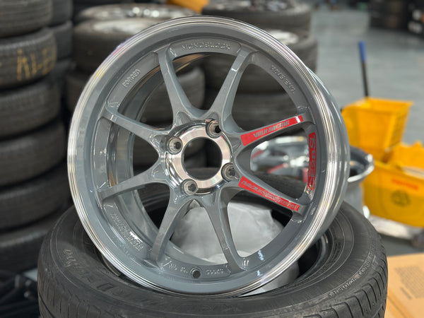 New 15X7 ET35 AOW CE28 SL Rim (4 wheel) Arms Grey 4X100
