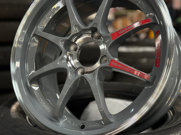 New 15X7 ET35 AOW CE28 SL Rim (4 wheel) Arms Grey 4X100