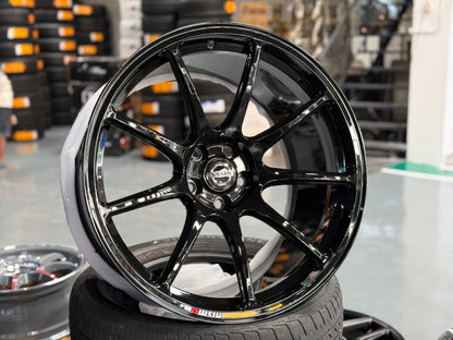 New 20x10 ET35 20x11 ET15 Overdrive Forged Nismo R35 (4 wheel) Black 5x114.3