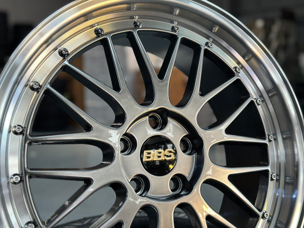 New 18x8 ET38 JA BBS LM (4 wheel) 5x108 Silver