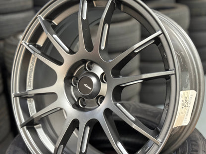 NEW 17X7.5 ET42 Advanti Mercury VI Rim (4 Wheels) Flat Gunmetal 5X100