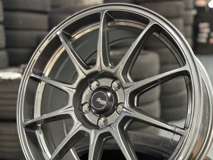 NEW 17X7.5 ET42 Advanti Aria Rim (4 Wheels) Gloss Gunmetal 5X100