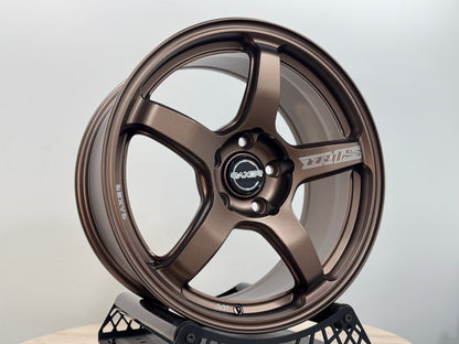 New 17X8 ET33 Raxer TR1S Rim (4 wheel) Matt Bronze 5X114.3