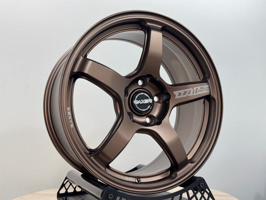 New 17X8 ET33 Raxer TR1S Rim (4 wheel) Matt Bronze 5X114.3