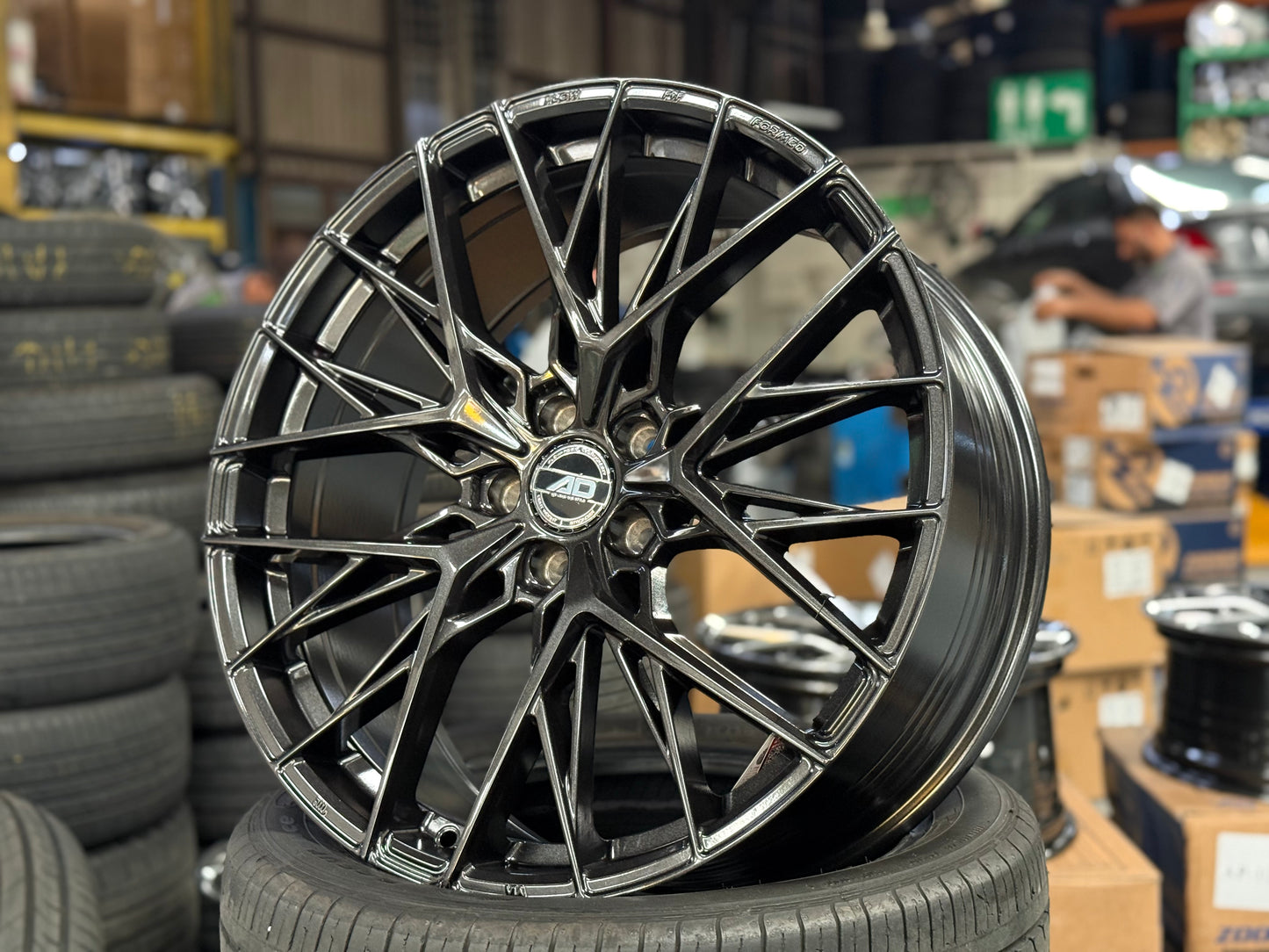 New 20x8.5 ET40 AD Wheel F503 (4 wheel) 5x108 DGM