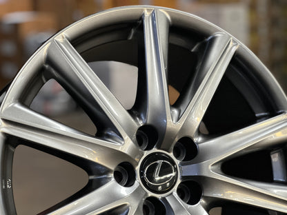 Used Original 19 inch Lexus GS 5x114.3 rim 19x8 ET45 19x9 ET50 (4 Wheels)