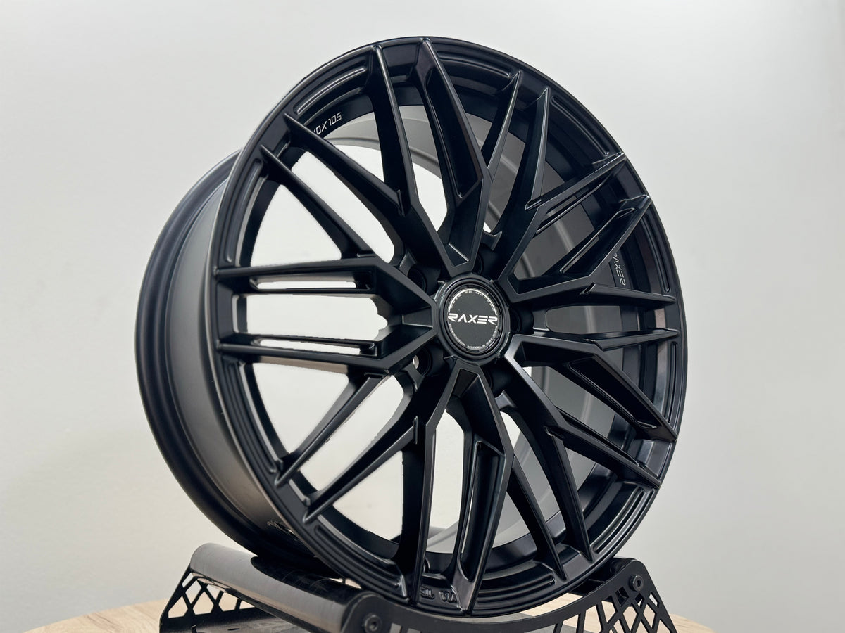 New 17X7.5 ET40 Raxer VOX105 Rim (4 wheel) Matt Black 5X114.3