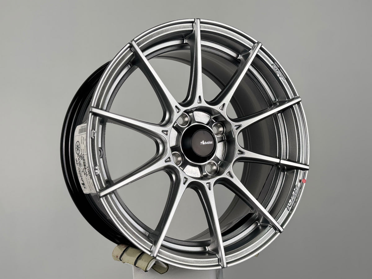 New 15X7 ET35 Advanti Storm S1 Rim (4 wheel) Gloss Silver 4X100