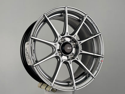 New 15X7 ET35 Advanti Storm S1 Rim (4 wheel) Gloss Silver 4X100