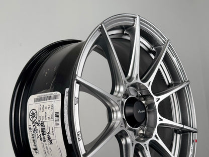 New 15X7 ET35 Advanti Storm S1 Rim (4 wheel) Gloss Silver 4X100