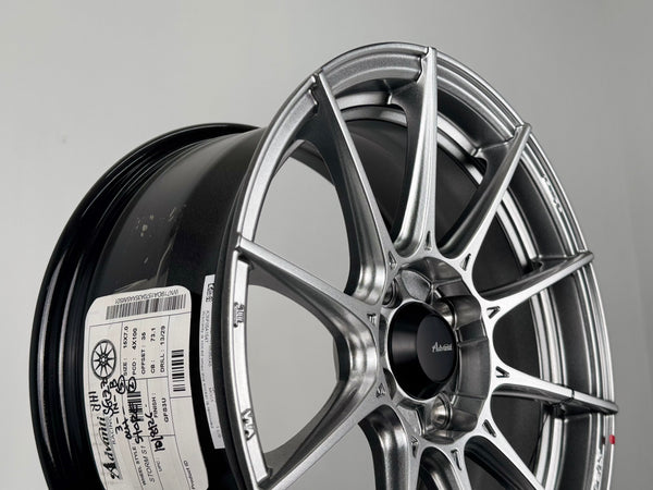 New 15X7 ET35 Advanti Storm S1 Rim (4 wheel) Gloss Silver 4X100