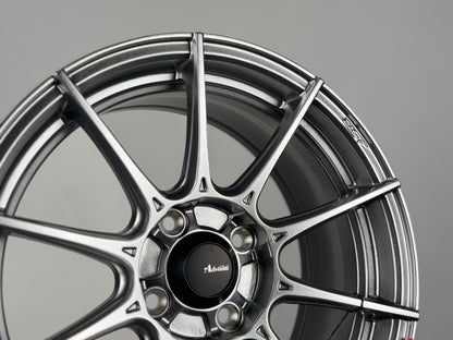 New 15X7 ET35 Advanti Storm S1 Rim (4 wheel) Gloss Silver 4X100