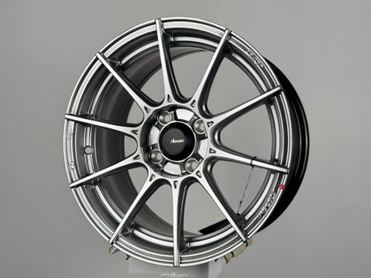 New 15X7 ET35 Advanti Storm S1 Rim (4 wheel) Gloss Silver 4X100